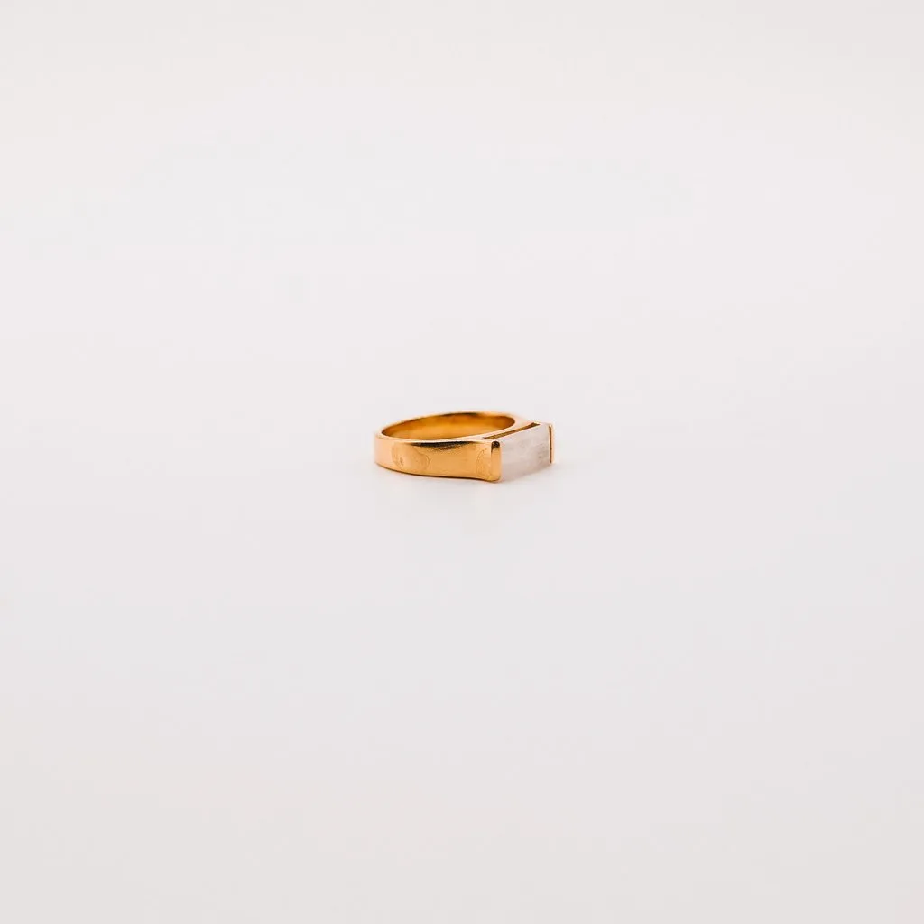 Rectangle Stone Ring