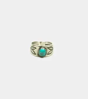 Red Rabbit Single Stone Ring #2 U10