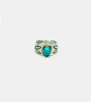 Red Rabbit Single Stone Ring #2 U9