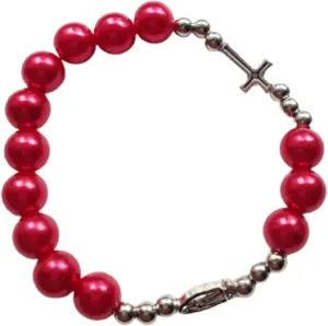 Religious Rosary Catholic Rosaries Chain Stretch Bracelets Prayer Women Men Jewelry
