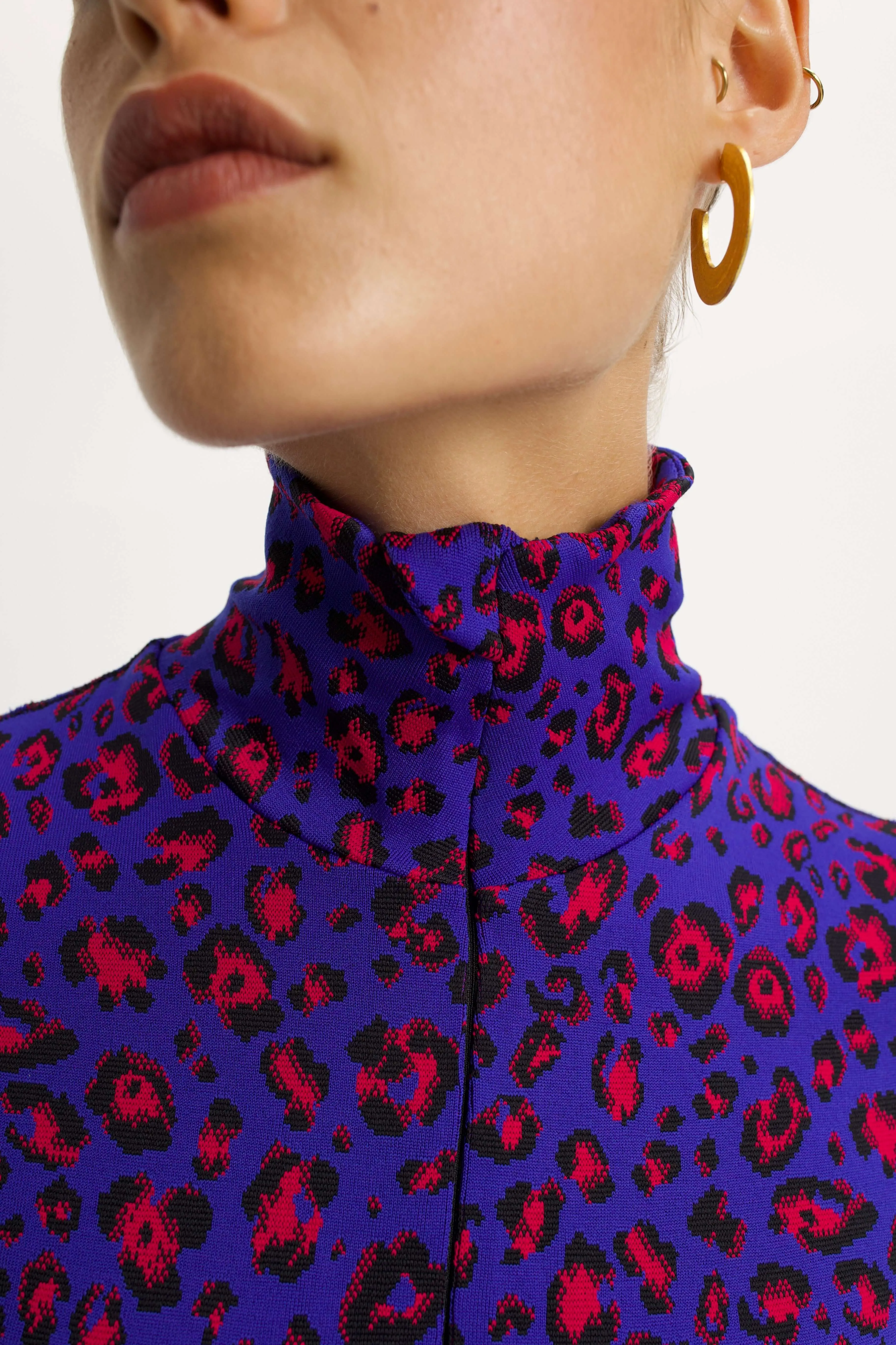 Ricci Body in Leopard Arctic Jersey