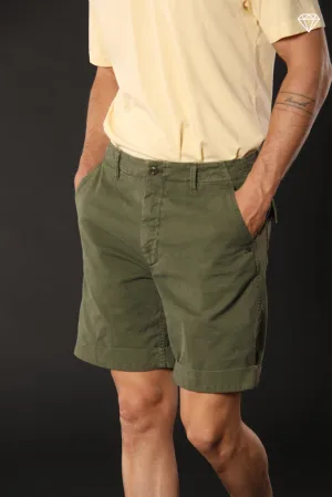 San Andreas M74 bermuda chino uomo in cotone canvas oxford logo edition relaxed fit 