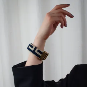 Sendero Kuna Bangle - White / Navy