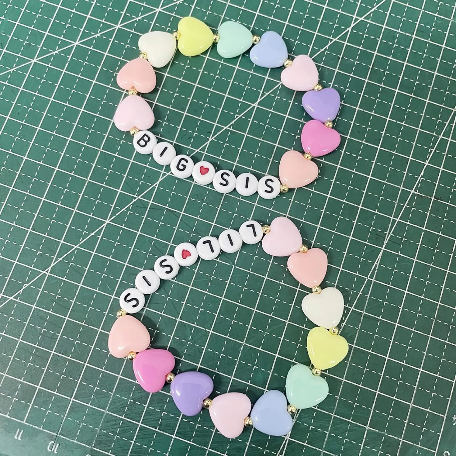 Sister's Big Bracelet Gift, Little Girls' Sister Jewelry