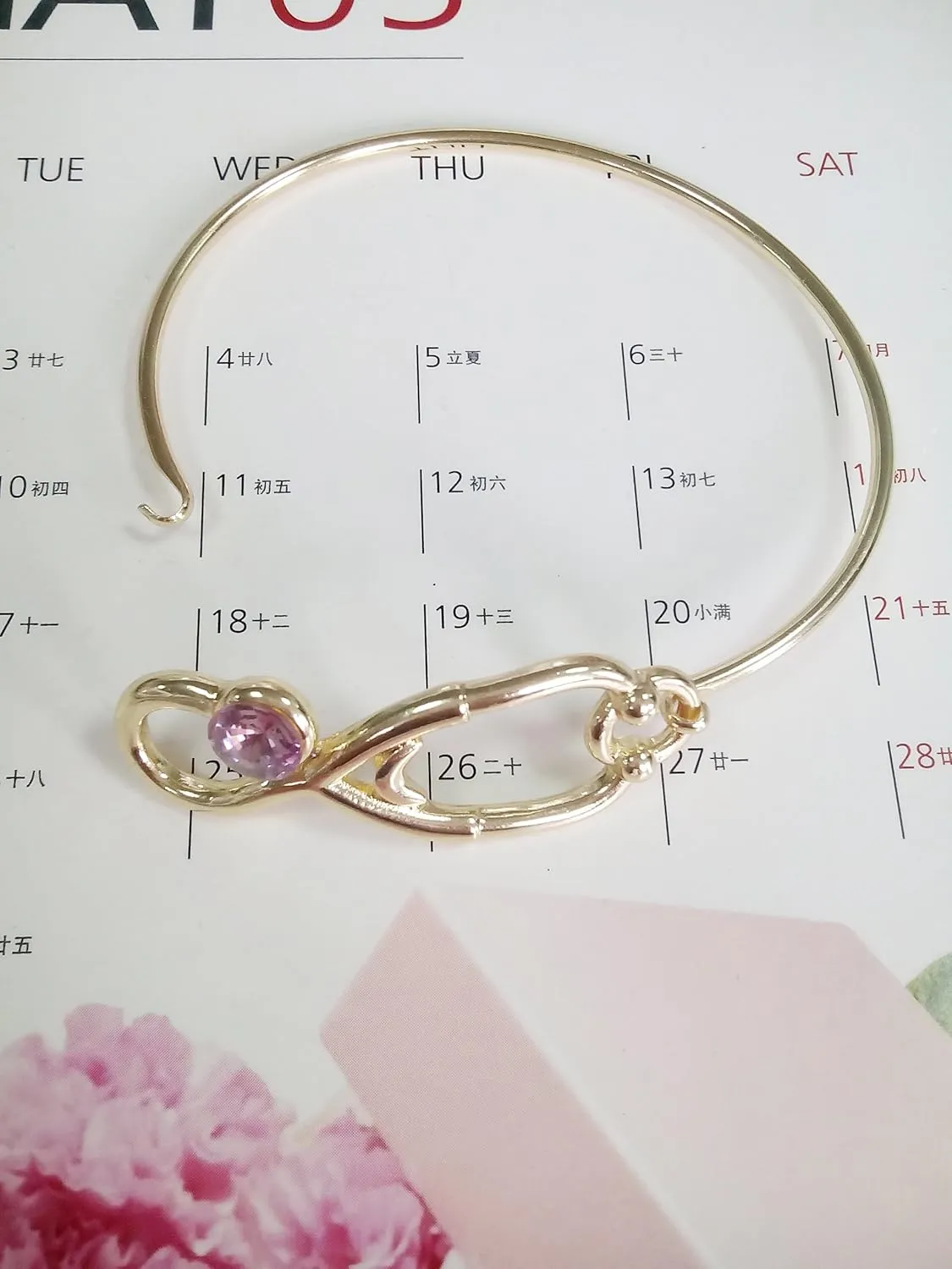 Stethoscope Caduceus Doctor Nurse Charm Bangle Bracelets for RN Graduation Gift
