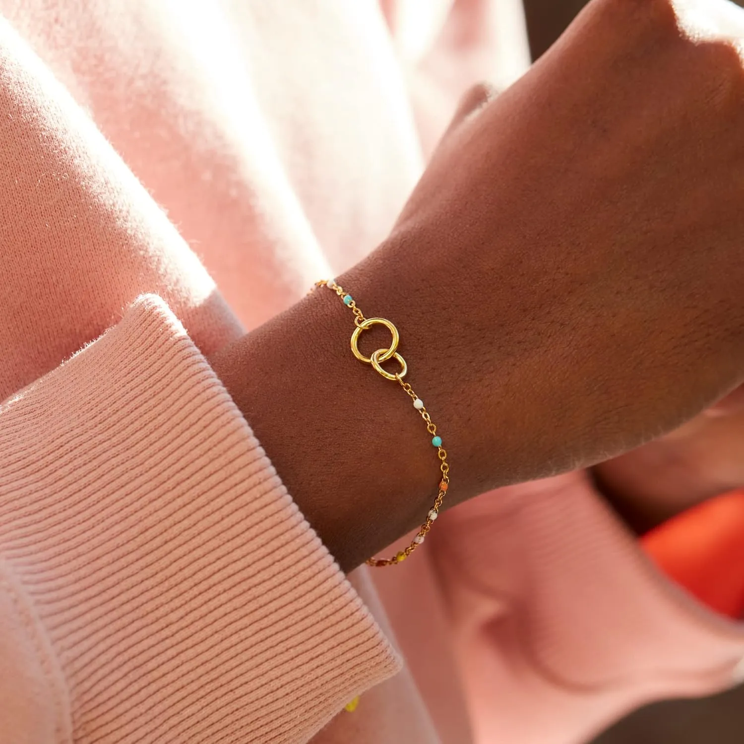 STORYJEWELLERY Friend Gifts, Wave Bracelets for BFF, Friend Birthday Gifts for Women, Friendship Bracelets, BFF Gift for Female Friends, Bestie Jewelry