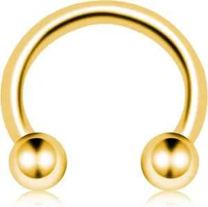 Titanium 16G Horseshoe Rings internally threaded Spikes Nose Septum Hoop Earring Eyebrow Tragus Lip Rings Daith Helix 6-12mm Smily Piercing Jewelry for Women Men
