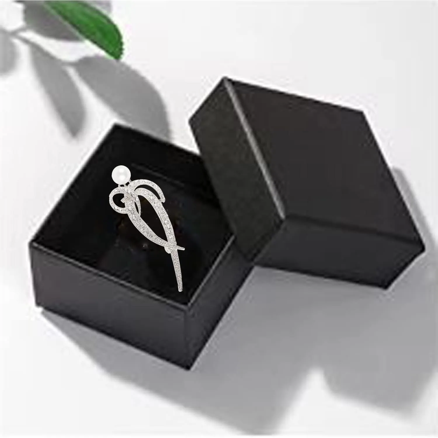 Touchstone Indian Bollywood Handcrafted Designer Jewelry Brooch Lapel Pin in Gold Or Silver Tone for Women.