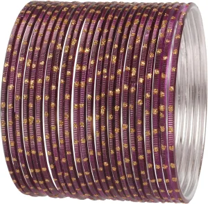 Touchstone Indian Bollywood Pretty Fashion Golden Dots Gorgeous Vintage Textured Color Attractive Designer Jewelry Bangle Bracelets for Women.