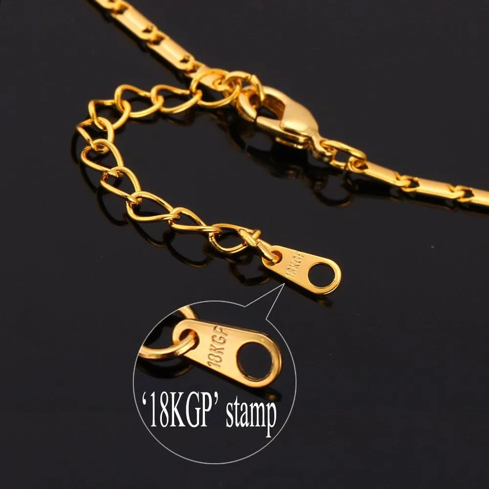 U7 Africa Map Necklaces for Men Women,Stainless Steel/18K Gold Plated African Country Map Jewelry