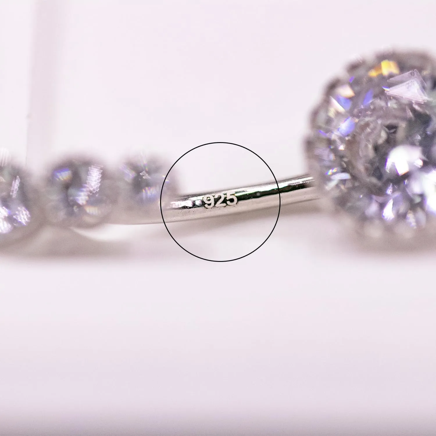VERAMI 14G 925 Sterling Silver Belly Button Rings For Women 12mm Bar Navel Ring Round Cubic Zirconia Belly Rings Clear CZ Navel Rings Piercing